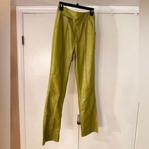 PU Leather highrise pants